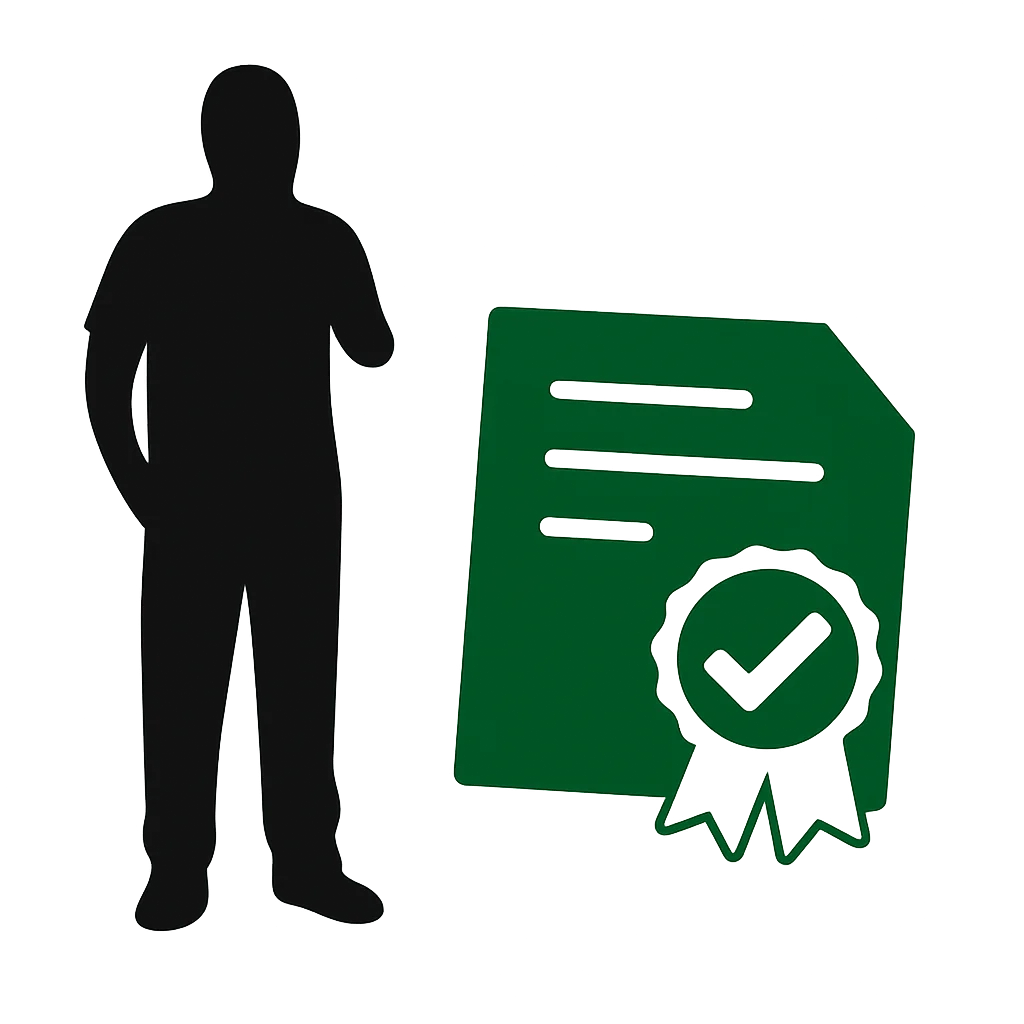 Certifikat ikona
